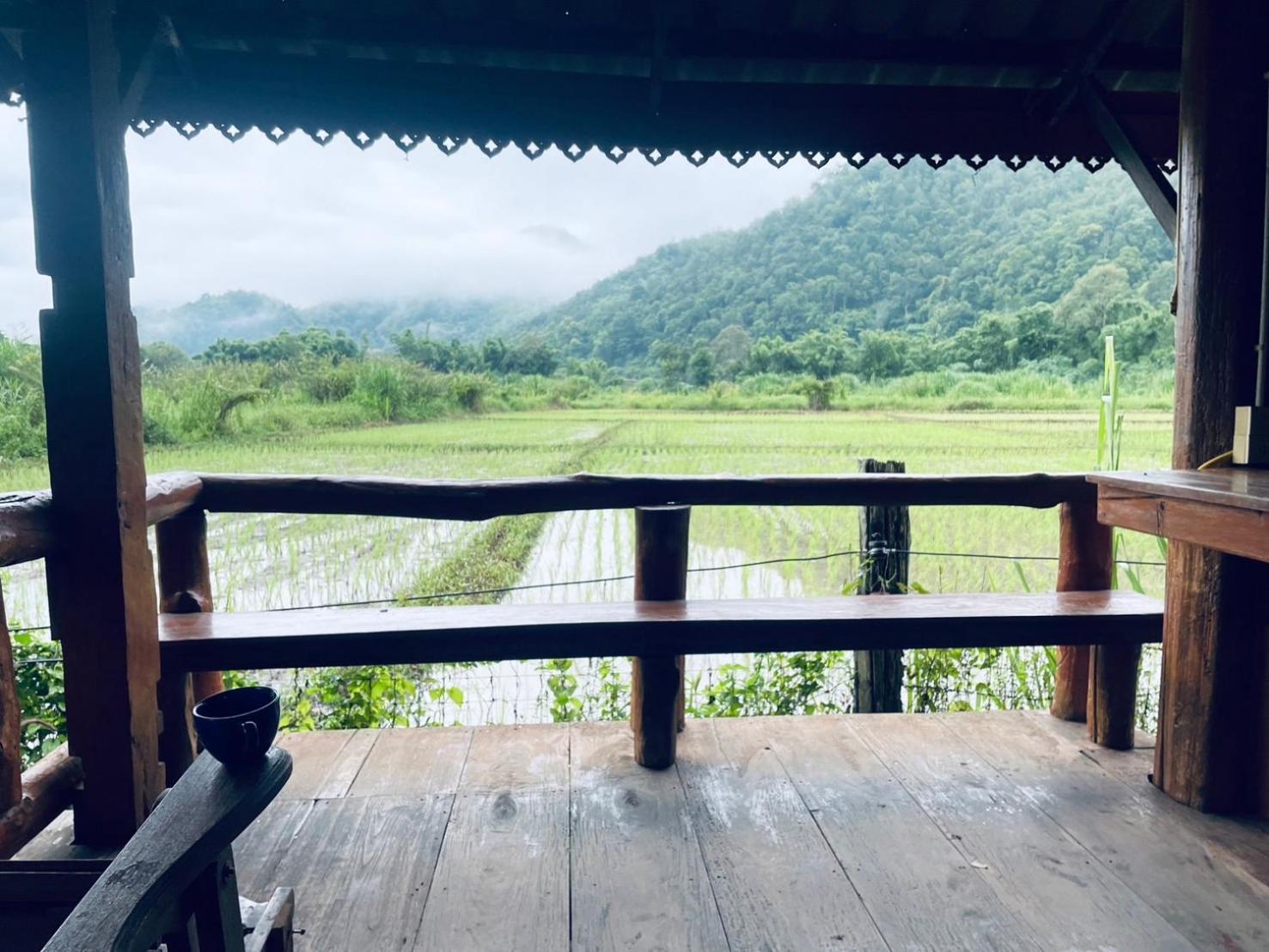บ้านสวนวิวทุ่ง Ban Mae Sap Nua Buitenkant foto