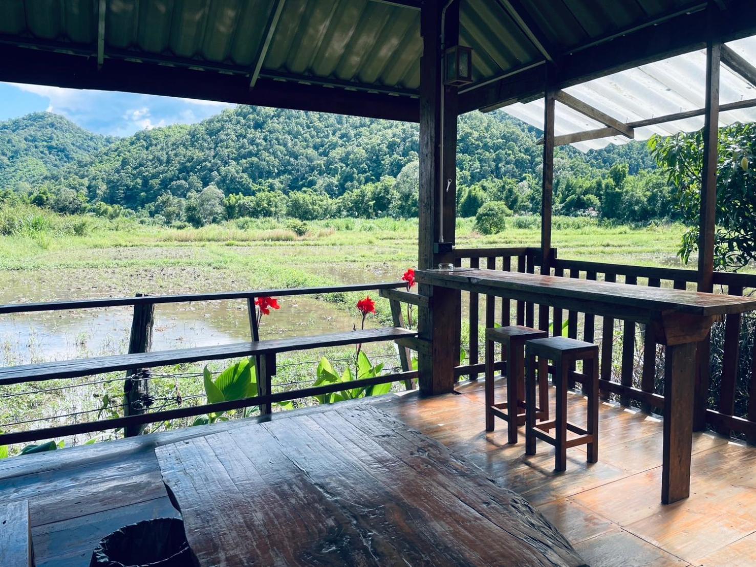บ้านสวนวิวทุ่ง Ban Mae Sap Nua Buitenkant foto