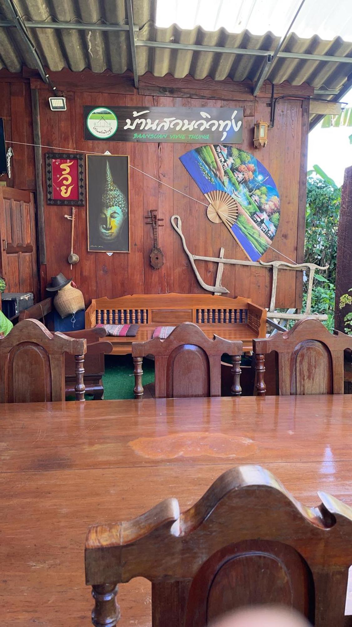 บ้านสวนวิวทุ่ง Ban Mae Sap Nua Buitenkant foto